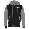 Unisex Heavyweight Varsity Full-Zip Hooded Sweatshirt Thumbnail