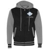 Unisex Heavyweight Varsity Full-Zip Hooded Sweatshirt Thumbnail