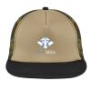 Flat Bill Snapback Trucker Cap Thumbnail